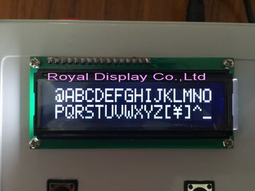 ΒΑΣΙΛΙΚΗ επιτροπή επίδειξης LCD VA ΕΠΙΔΕΙΞΗΣ λευκιά 16x2 LCD για το τυχερό παιχνίδι RYB1602A