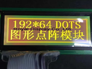 Ενότητα επίδειξης μητρών σημείων LCD για τα βιομηχανικά σημεία εφαρμογής 192x64