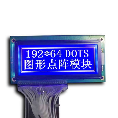 Μονόχρωμη γραφική LCD 192x64 Dot Matrix οθόνη LCD STN κίτρινο πράσινο