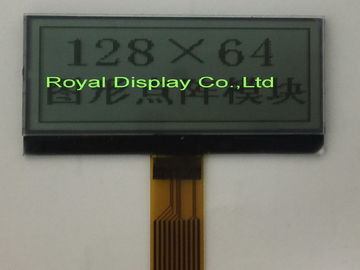 RYG12864L γραφική ενότητα επίδειξης LCD με το σημείο AA=56.29*19.81mm ST7567 128X64