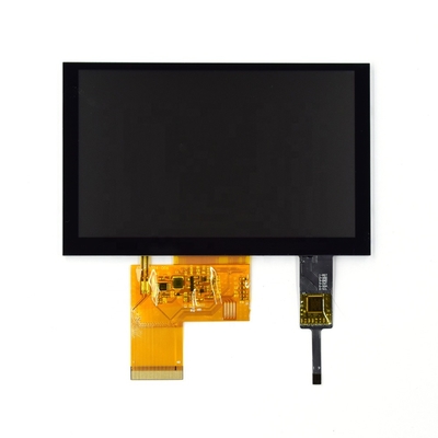 5 ιντσών ημιαντανάκλαση TFT LCD Μοντέλο 800*RGB*480 Ελεύθερη προβολή με JD9165A-B CTP