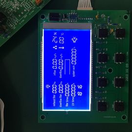 Ryd2075bv01-γραφική μπλε οθόνη επίδειξης STN LCD με την υψηλή φωτεινότητα Backlight
