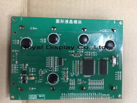 240*128 παράλληλη LCD ενότητα ενότητας STN YG/Blue LCD Backlight επίδειξης ΣΗΜΕΙΩΝ ROHS FSTN 3V