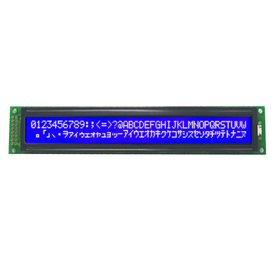 Παράλληλη μονοχρωματική LCD λογικής ενότητας 5.25V χαρακτήρα LCD FSTN ενότητα Stn 40X2