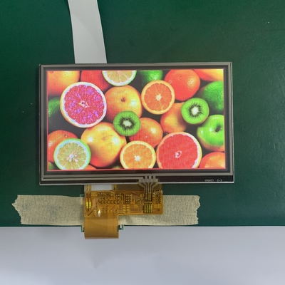 480×272 RGB καρφίτσα 40 επίδειξης 5.0V σημείων TFT LCD 6 μπιτ επιτροπή αφής 5,0 ίντσας