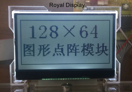θετική Transflective 1/65duty 1/7bias γραφική LCD επίδειξη 128X64dots FSTN