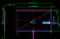 1.8» - 21» διαγώνια σκληρότητα μολυβιών ενότητας 3H οθόνης αφής LCD βασιλική