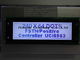 Παράλληλο FFC UC1611s συνήθειας γραφικό LCD μεγέθους 240X64 STN τμηματικό βαραίνω ενότητας ελεγκτών μονοχρωματικό