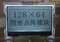 θετική Transflective 1/65duty 1/7bias γραφική LCD επίδειξη 128X64dots FSTN