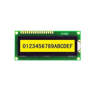 επίδειξη 1601 χαρακτήρα LCD 16x1 STN FSTN ενότητα επίδειξης μητρών σημείων LCD