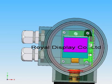 Ηλεκτρική επίδειξη Transflective LCD, μονοχρωματική υψηλή αξιοπιστία γραφικής επίδειξης