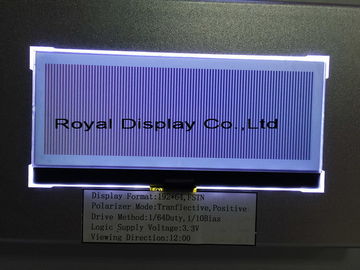 Ενότητα γραφικής επίδειξης συνήθειας LCD για τις συστάδες/τα ραδιόφωνα αυτοκινήτου/κλιματιστικό μηχάνημα
