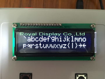 ΒΑΣΙΛΙΚΗ επιτροπή επίδειξης LCD VA ΕΠΙΔΕΙΞΗΣ λευκιά 16x2 LCD για το τυχερό παιχνίδι RYB1602A