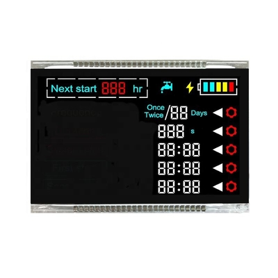 Ο μονοχρωματικός τύπος κατασκευαστών VA LCD ψηφίων τέμνει την ενότητα επίδειξης συνήθειας LCD