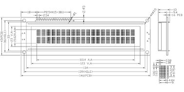 Ευρεία Rgb LCD επίδειξη λειτουργίας, μικρή οθόνη αφής ενότητας επίδειξης LCD