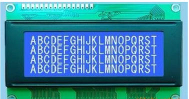 Τμηματική ενότητα επίδειξης LCD, υψηλή αξιοπιστία επίδειξης χαρακτήρα LCD 20x4