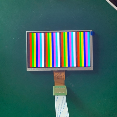 Προσαρμοσμένο 500nit 1000 RGB 7 ίντσα TFT LCD ψηφίσματος ψειρών 1024x600 με την επιτροπή αφής
