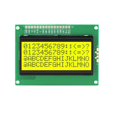 16x4 χαρακτήρας μονοχρωματικό STN LCD 1604 χαρακτήρας 16 ενότητα LCD 16x4 επίδειξης καρφιτσών