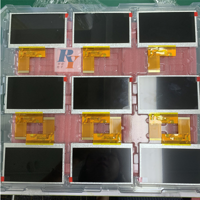 480x272 επίδειξη RGB διεπαφή σημεία TFT LCD χρώματος εικονοκυττάρων 24 μπιτ 4,3 ιντσών 480x272