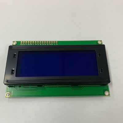 Μονοχρωματική 20x4 STN Μονάδα LCD με μπλε χαρακτήρα με λευκό μαύρο φως