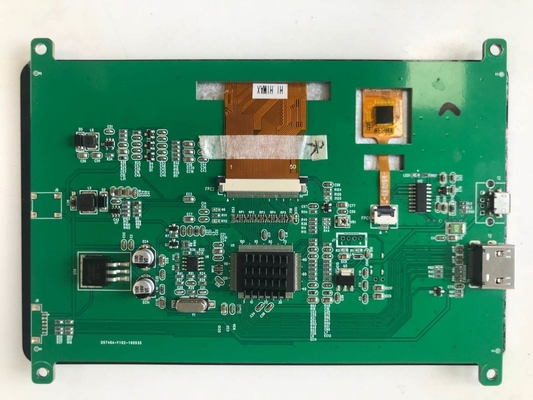 Εικονική οθόνη Raspberry Διαπεραστική οθόνη 7' TFT LCD RGB 1024x600 Pixels HDMI Touch Display