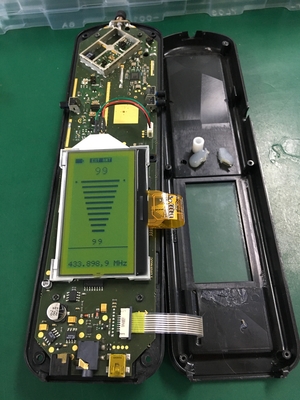 160*80 STN LCD Μοντέλο Κίτρινο Πράσινο Με IC 1698U Μονοχρώμιο Μικρή κατανάλωση ρεύματος