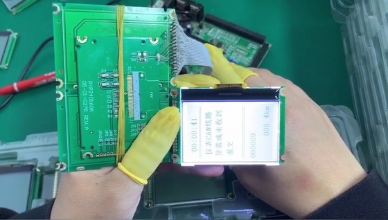 FSTN 240*160 Μονάδα LCD γραφική με μονοχρωματική θετική οθόνη UC1611S