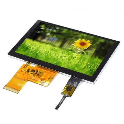 5 ιντσών ημιαντανάκλαση TFT LCD Μοντέλο 800*RGB*480 Ελεύθερη προβολή με JD9165A-B CTP