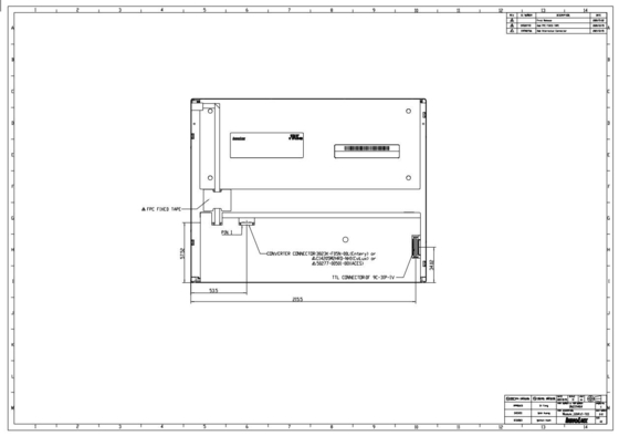 G104V1-T03 Innolux TFT LCD Module 10,4 ιντσών 640*480 RGB VGA 1500:1
