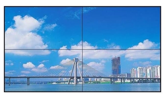 SLCD 55' 65' 75' 2K FHD Πίνακα LCD με συνδυασμό Προσαρμοσμένο 3.5mm Ultra Slim Bezel