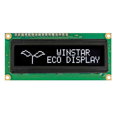 2.4'' 100*16 μονάδες Μονοχρωματική μονάδα OLED βιομηχανικής/ιατρικής οθόνης WEG010016A