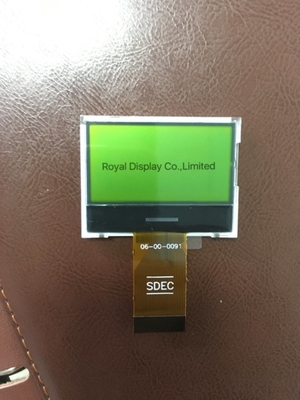 Γραφική 128*64 μικρή Μονοχρωματική Μονάδα LCD με προσαρμόσιμη διεπαφή NT7107/NT7108 6800