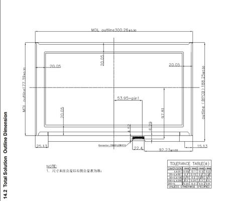 13.3'' TFT LCD Module Innolux 1920*1080 RGB High Contrast Notebook Display Wide View Monitor Ηλεκτρονική οθόνη ευρείας θέσης