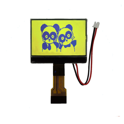 128*64 Εικόνα LCD Μοντέλο STN T6963C Με Πίσω φωτισμό Βιομηχανική οθόνη Μονοχρώμη Προσαρμόσιμη