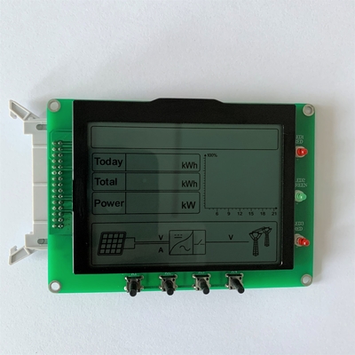128 * 16 Dots FSTN Προσαρμοσμένη μονάδα LCD 6H με ST7565P ευρεία θερμοκρασία για φωτοβολταϊκό μετατροπέα UPS