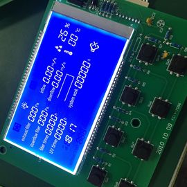 Ryd2075bv01-γραφική μπλε οθόνη επίδειξης STN LCD με την υψηλή φωτεινότητα Backlight