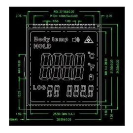 Τμήμα LCD RYD2119TM-01 της TN STN
