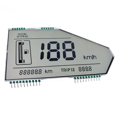 7 οθόνη Transflective της TN LCD ταχυμέτρων μοτοσικλετών τμήματος