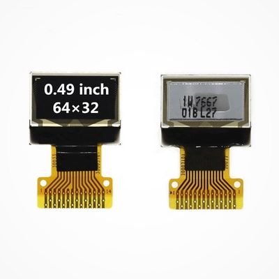 μονοχρωματική 128x64 οθόνη LCD SSD1306 SPI επιτροπής μικροϋπολογιστών 0,96 ιντσών