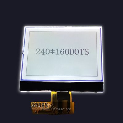 240X160 σημεία UC1611s μονο FSTN Transflective θετικό γραφικό LCD 51mA με άσπρο Backlight