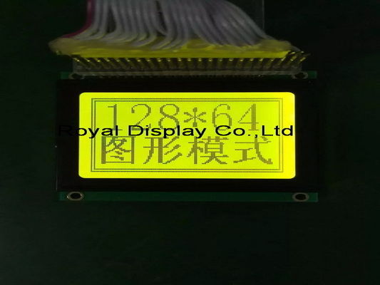 FPC που συγκολλά το θετικό LCD ενότητας μητρών σημείων 128x64 LCD ελεγκτή κλιματιστικών μηχανημάτων επίδειξης FSTN βαραίνω