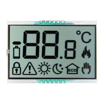 Συνήθειας LCD επίδειξης κινεζικό μεταδιδόμενο θετικό οθόνης FSTN 7 τμήματος LCD κατασκευαστών 31x26 μονο