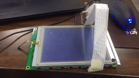 Υψηλός - μπλε υποβάθρου LCD γραφική επίδειξη ΣΠΑΔΊΚΩΝ LCD ποιοτικού FSTN 320*240dots με την μπλε διατύπωση