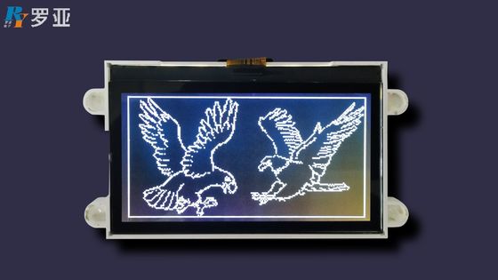 192*64dots επίδειξη ενότητας LCD Backlight των γραφικών χαμηλής ισχύος οδηγήσεων κατανάλωσης stn-γκρίζων άσπρων