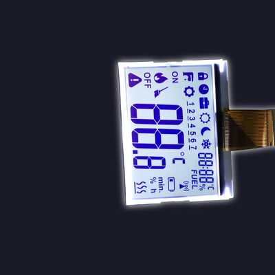 STN YG ST7565R 7 μονοχρωματική 128X64 τμήματος LCD συγκόλληση σημείων FPC οθόνης