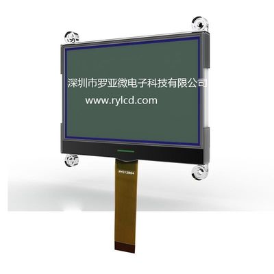 Γραφική 128×64dots Mon FSTN St7565r LCD γραφική FPC θετική LCD επίδειξη 12864Cog παροχής ηλεκτρικού ρεύματος κατασκευαστών 3V