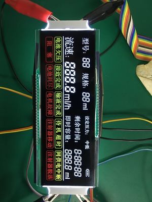 Προσαρμοσμένα τμήματα LCD της TN HTN VA STN FSTN οθόνης 7 τμημάτων LCD για τον ενεργειακό μετρητή LCD θερμοστατών