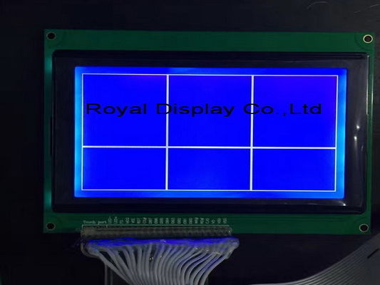 240*128 παράλληλη LCD ενότητα ενότητας STN YG/Blue LCD Backlight επίδειξης ΣΗΜΕΙΩΝ ROHS FSTN 3V