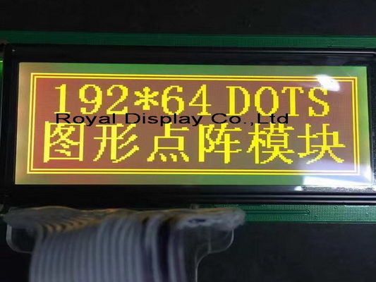 Βασιλικό 192X64 διαστίζει τη μονο γραφική LCD οθόνης LCD επίδειξη βαραίνω OLED ενότητας FSTN Blacklight