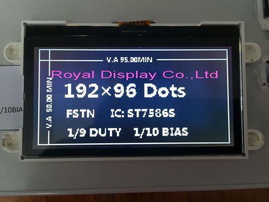 Χονδρικό Stn/FSTN 19264 μονοχρωματική γραφική LCD ελεγκτών σημείων επίδειξη LCM Blacklight